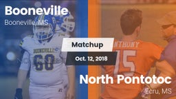 Matchup: Booneville vs. North Pontotoc  2018