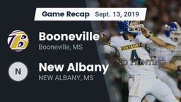 Recap: Booneville  vs. New Albany 2019