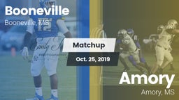Matchup: Booneville vs. Amory  2019