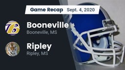 Recap: Booneville  vs. Ripley  2020