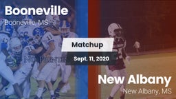 Matchup: Booneville vs. New Albany  2020