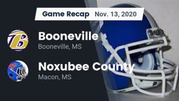 Recap: Booneville  vs. Noxubee County  2020