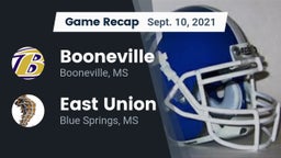 Recap: Booneville  vs. East Union  2021