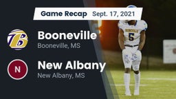 Recap: Booneville  vs. New Albany  2021