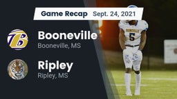 Recap: Booneville  vs. Ripley  2021