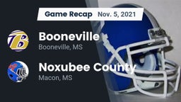 Recap: Booneville  vs. Noxubee County  2021