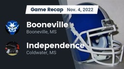 Recap: Booneville  vs. Independence  2022