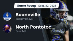 Recap: Booneville  vs. North Pontotoc  2023