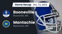 Recap: Booneville  vs. Mantachie  2023