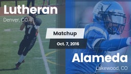 Matchup: Lutheran  vs. Alameda  2016