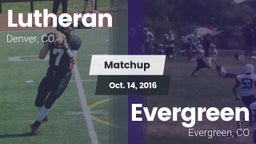 Matchup: Lutheran  vs. Evergreen  2016