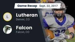 Recap: Lutheran  vs. Falcon   2017