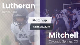 Matchup: Lutheran  vs. Mitchell  2018