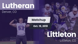 Matchup: Lutheran  vs. Littleton  2018