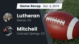 Recap: Lutheran  vs. Mitchell  2019