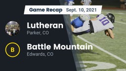 Recap: Lutheran  vs. Battle Mountain  2021