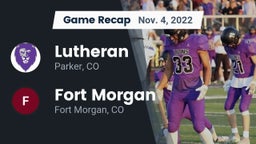 Recap: Lutheran  vs. Fort Morgan  2022