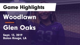 Woodlawn  vs Glen Oaks Game Highlights - Sept. 13, 2019