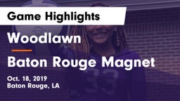 Woodlawn  vs Baton Rouge Magnet  Game Highlights - Oct. 18, 2019