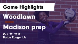 Woodlawn  vs Madison prep Game Highlights - Oct. 22, 2019