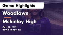Woodlawn  vs Mckinley High Game Highlights - Oct. 29, 2019