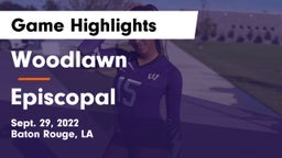 Woodlawn  vs Episcopal Game Highlights - Sept. 29, 2022