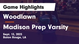 Woodlawn  vs Madison Prep Varsity Game Highlights - Sept. 13, 2023