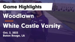 Woodlawn  vs White Castle Varsity Game Highlights - Oct. 2, 2023