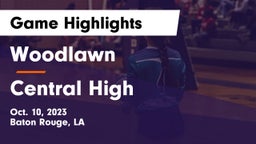 Woodlawn  vs Central High Game Highlights - Oct. 10, 2023