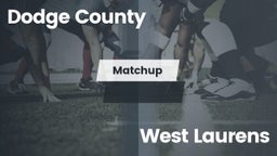 Matchup: Dodge County High vs. West Laurens  2016