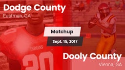 Matchup: Dodge County High vs. Dooly County  2017