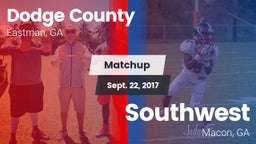 Matchup: Dodge County High vs. Southwest  2017