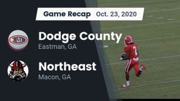 Recap: Dodge County  vs. Northeast  2020