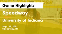 Speedway  vs University  of Indiana Game Highlights - Sept. 22, 2021