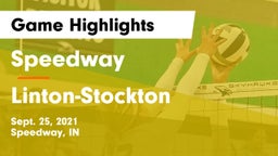 Speedway  vs Linton-Stockton  Game Highlights - Sept. 25, 2021