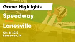 Speedway  vs Lanesville Game Highlights - Oct. 8, 2022