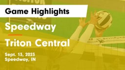 Speedway  vs Triton Central  Game Highlights - Sept. 13, 2023