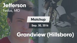Matchup: Jefferson  vs. Grandview (Hillsboro)  2016