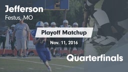 Matchup: Jefferson  vs. Quarterfinals 2016