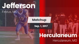 Matchup: Jefferson  vs. Herculaneum  2017