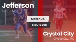 Matchup: Jefferson  vs. Crystal City  2017