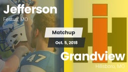 Matchup: Jefferson  vs. Grandview  2018
