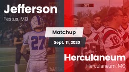 Matchup: Jefferson  vs. Herculaneum  2020