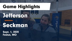 Jefferson  vs Seckman  Game Highlights - Sept. 1, 2020