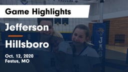 Jefferson  vs Hillsboro  Game Highlights - Oct. 12, 2020