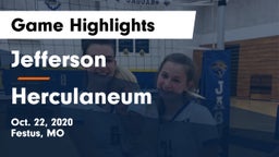 Jefferson  vs Herculaneum  Game Highlights - Oct. 22, 2020
