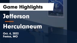 Jefferson  vs Herculaneum  Game Highlights - Oct. 6, 2022