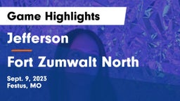 Jefferson  vs Fort Zumwalt North  Game Highlights - Sept. 9, 2023