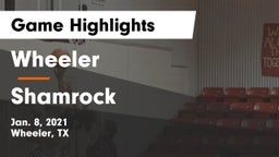 Wheeler  vs Shamrock  Game Highlights - Jan. 8, 2021