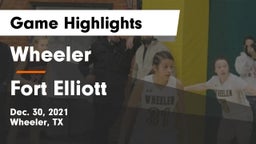 Wheeler  vs Fort Elliott  Game Highlights - Dec. 30, 2021